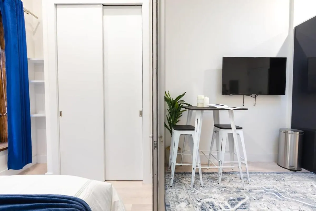 317-4A New Modern 1Br W&D Walk To Central Park ニューヨーク アパート