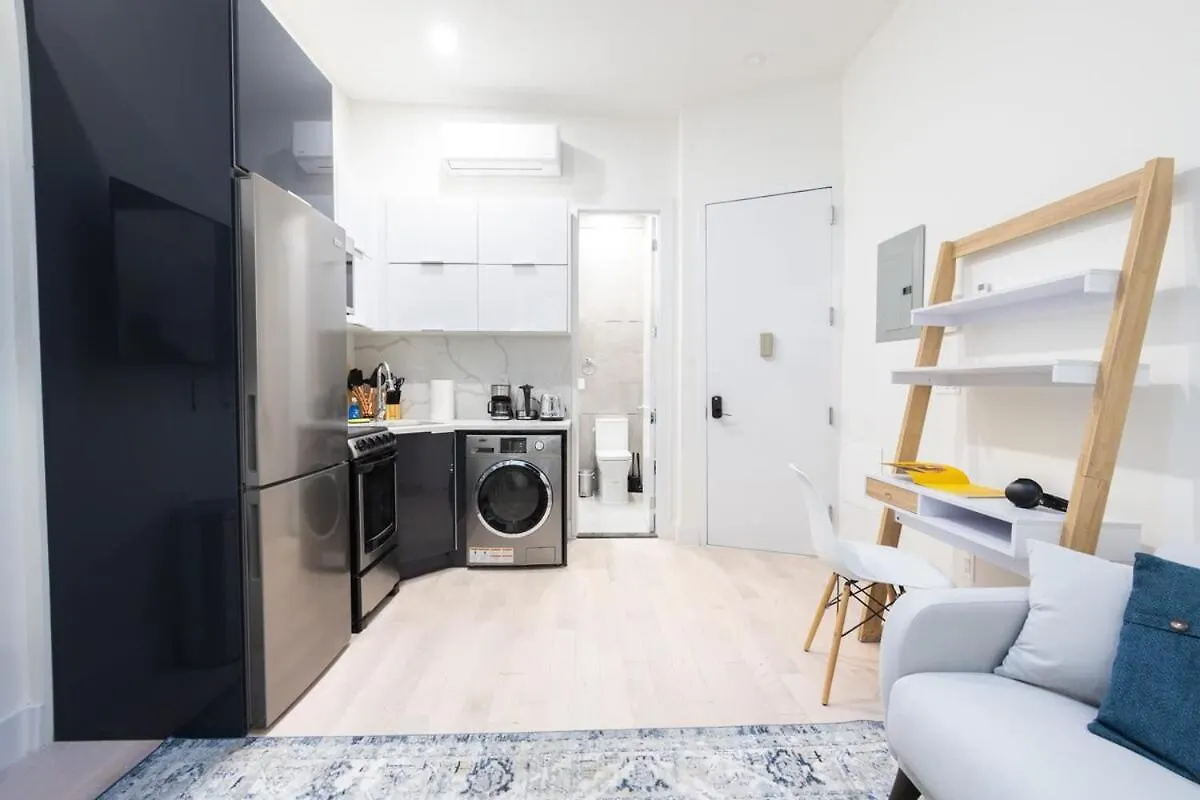 317-4A New Modern 1Br W&D Walk To Central Park ニューヨーク 米国